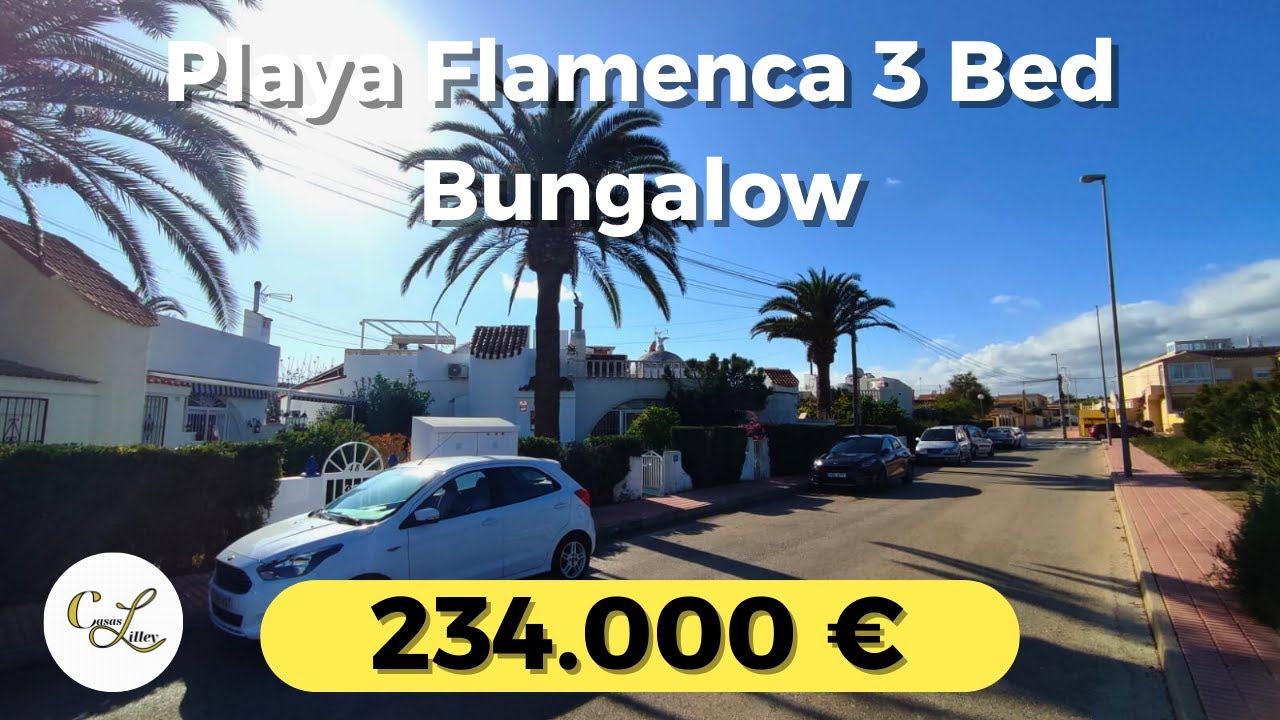 Reserved €234,000 Las Chismosas 3-Bed Bungalow 🏡 Newly Renovated | Roof Garden & Furnished