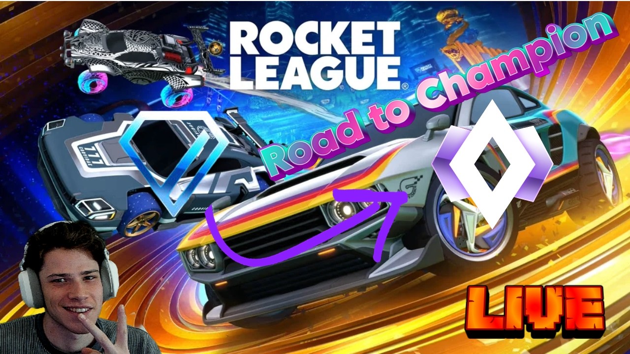Road to Champion! Rocket League Competitive duos Stream #8 part 2