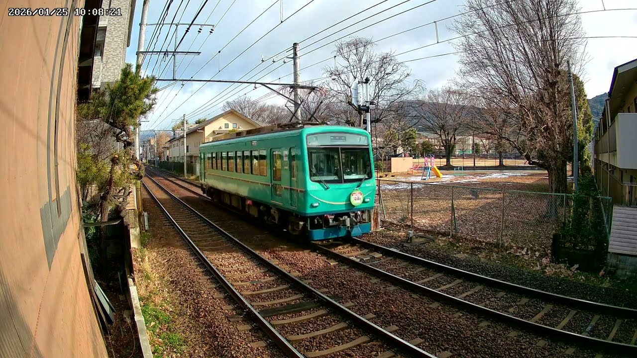 【LIVE】叡山電車 Kyoto Local Railway【ライブカメラ】
