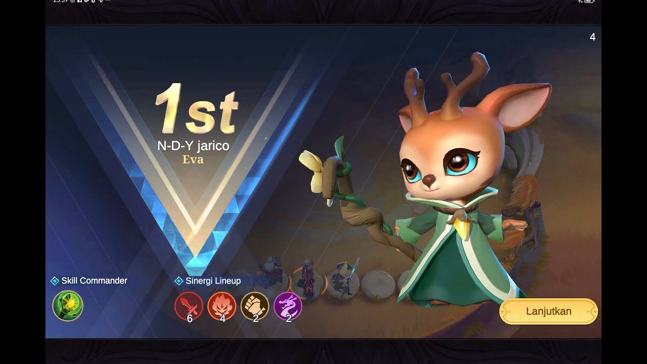 Juara 1 Commander Eva Magic Chess Go Go