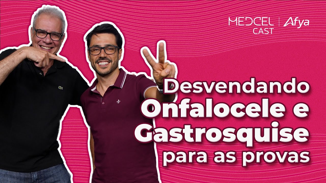 O que as provas de Residência Médica cobram sobre onfaloce e gastrosquise?