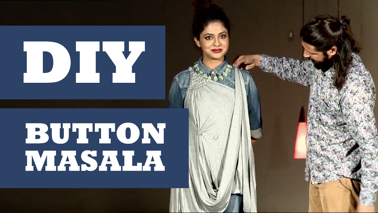 DIY Button Masala - Get Stylish With Poornima Indrajith - Kappa TV
