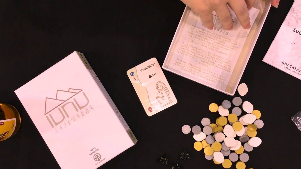 LudiCreations - IUNU unboxing at Spiel 2017