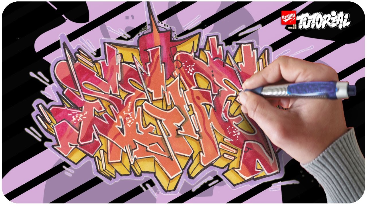 Graffiti Tutorial - Schritt für Schritt Seife Funky Style
