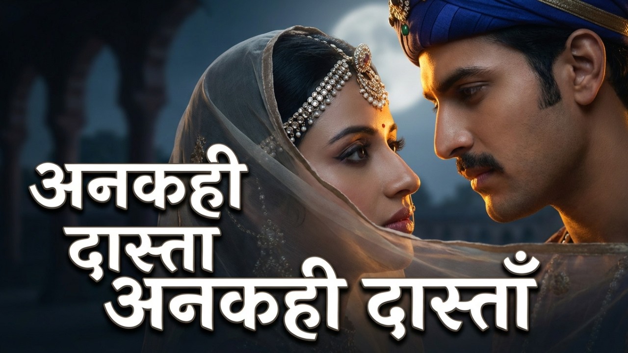 चाँदनी में खिलता इश्क़  ||  Love Blooming in Moonlight#mughal#lovestory#history#viral#jodhaakbar 