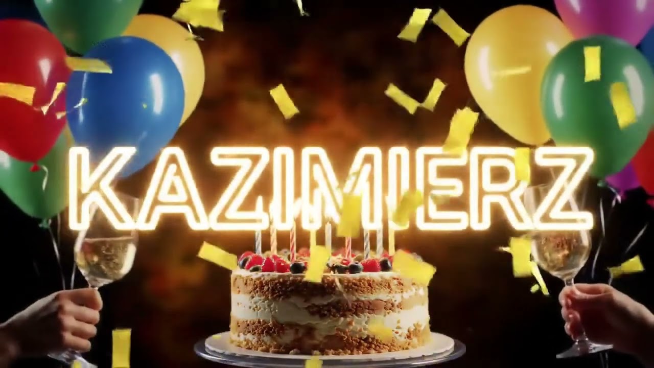 Piosenka urodzinowa dla Kazimierza 🎉 – wyjątkowy prezent pełen radości i życzeń