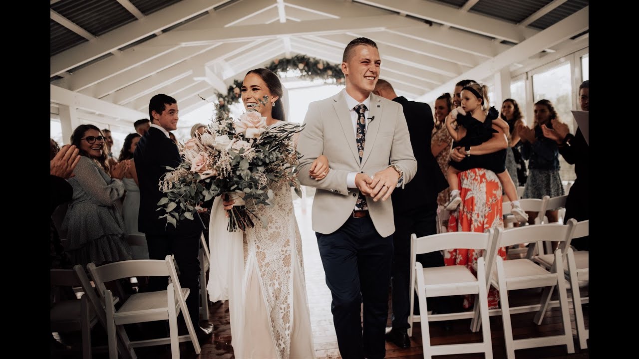 Perri + Jason's Sirromet Winery Wedding Film Videography during Covid