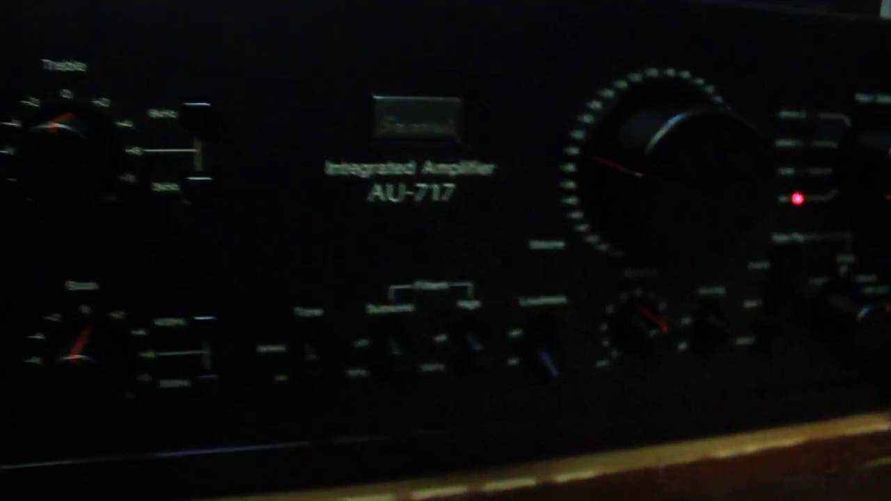 Test Sansui AU-717 by Osvalter Brazil, By Caverna Rock Discos