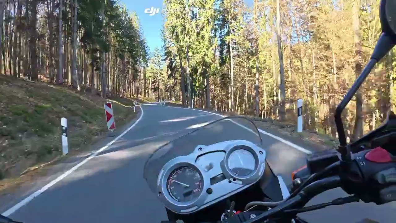 Motorradtour Odenwald | Von Watterbach nach Breitenbuch – Kurven, Natur & Freiheit 🏍️