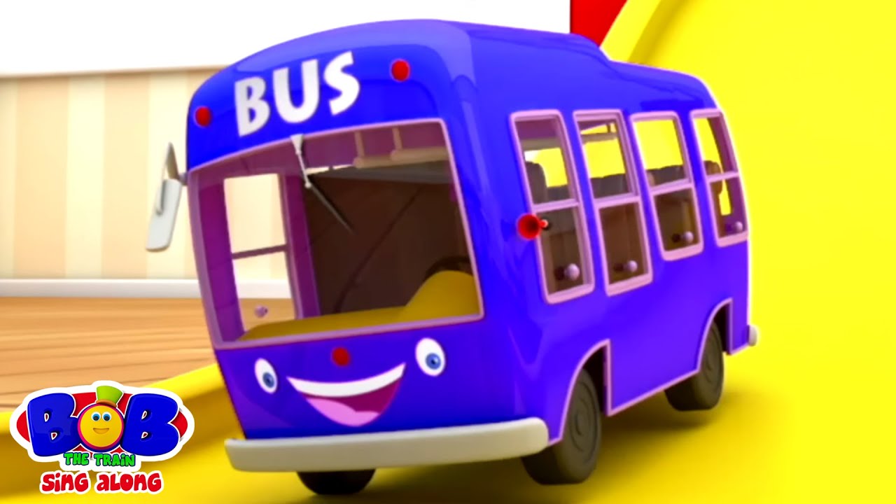Wheels On The Bus, Fun Learning Songs for Toddlers