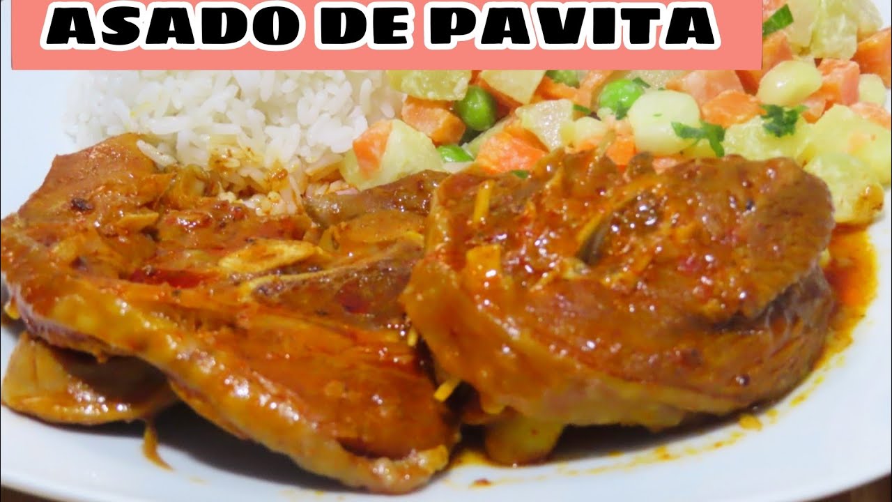 Como hacer PAVITA A LA OLLA😋 súper FACIL RICO Y JUGOSO //Asado de Pavita! #comida