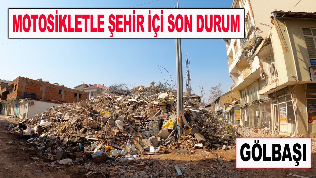 Adıyaman Gölbaşı Depremi – Gölbaşı Şehir İçi Deprem Sonrası Son Durum #gölbaşı #adıyaman #deprem