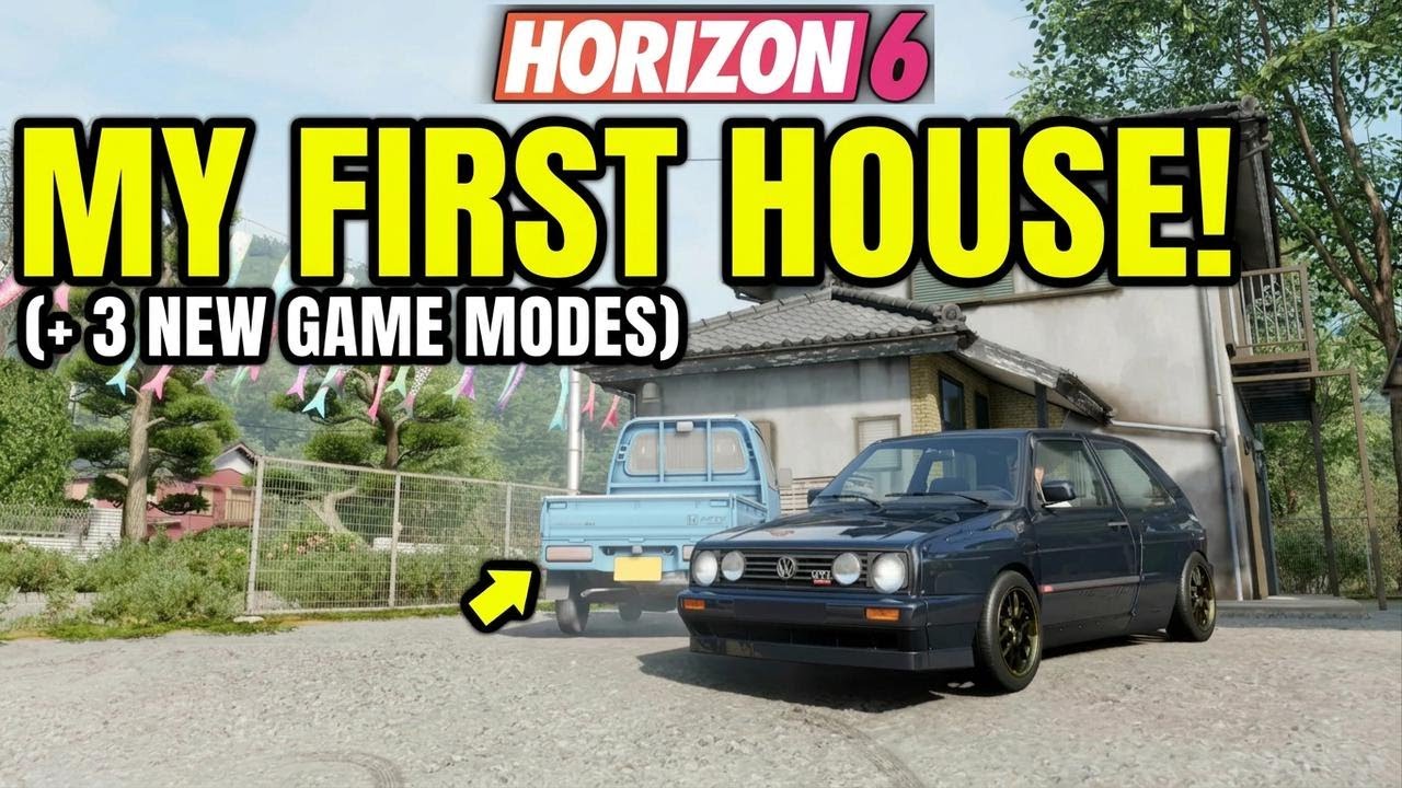 Forza Horizon 6: Trying Out 3 New Game Modes + My First House!