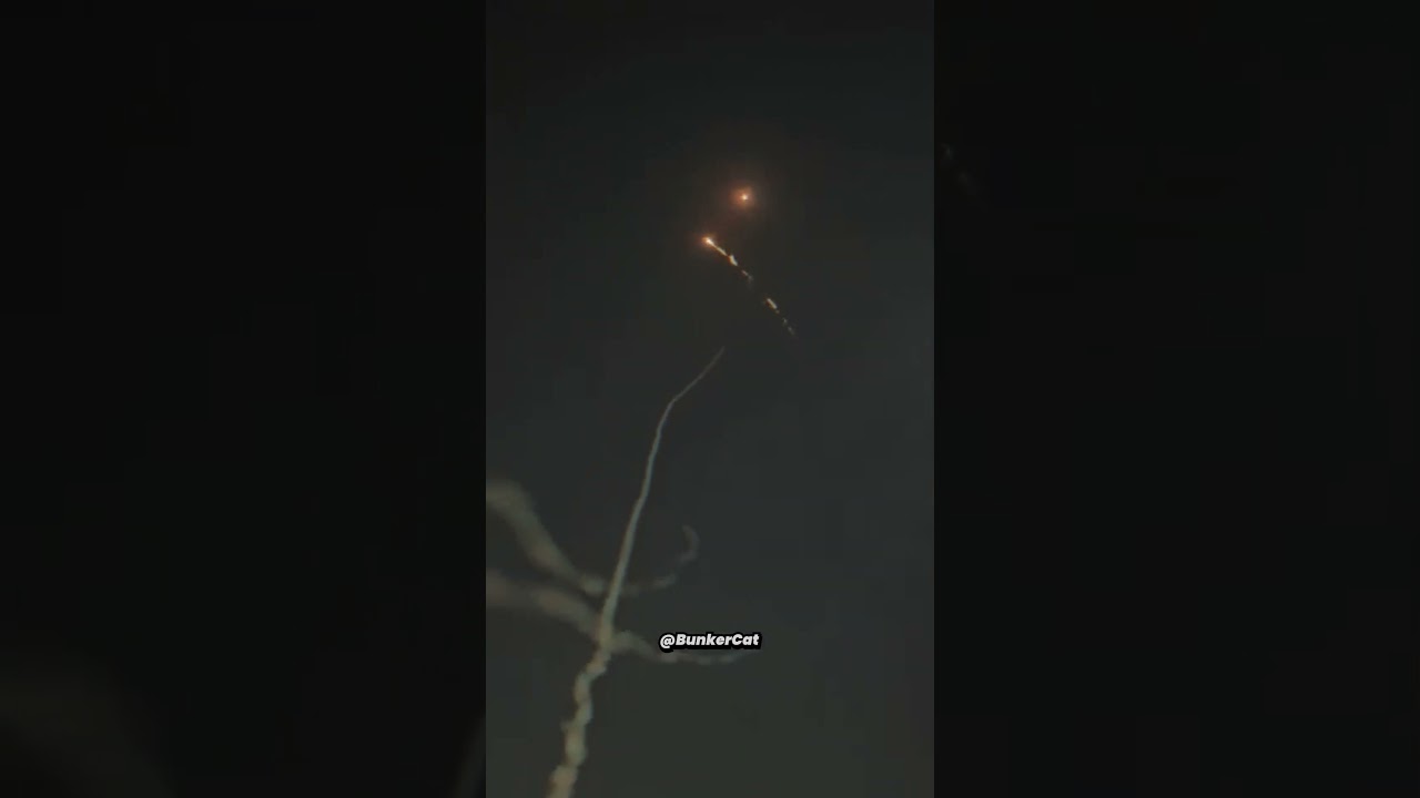 Patriot Interceptors Attempt to Stop Iranian Missiles in Qatar #supra
