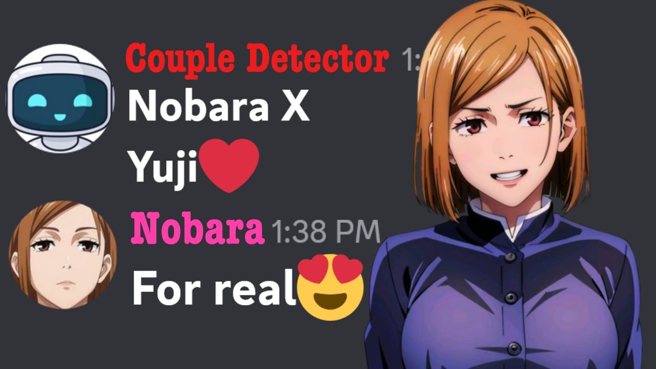 If Jujutsu Kaisen Characters got a Couple Detector❤️