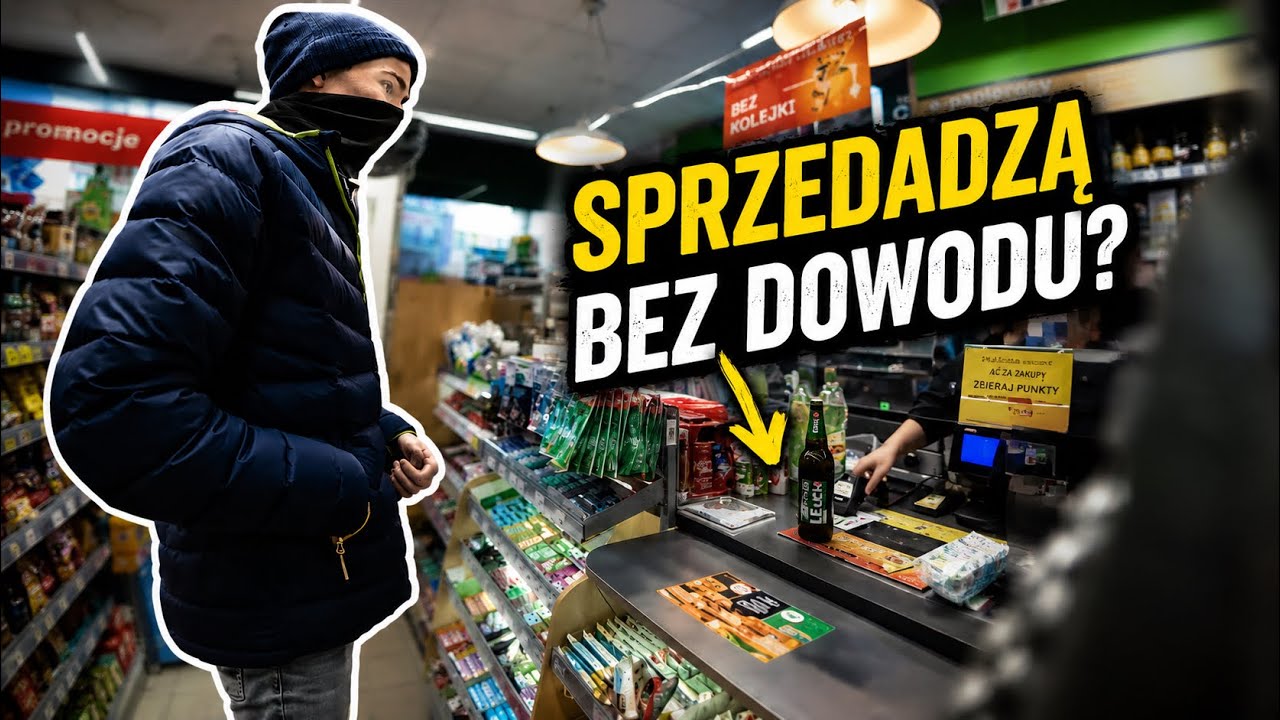CZY SPRZEDADZĄ PIWO 14 LATKOWI?  (eksperyment społeczny)