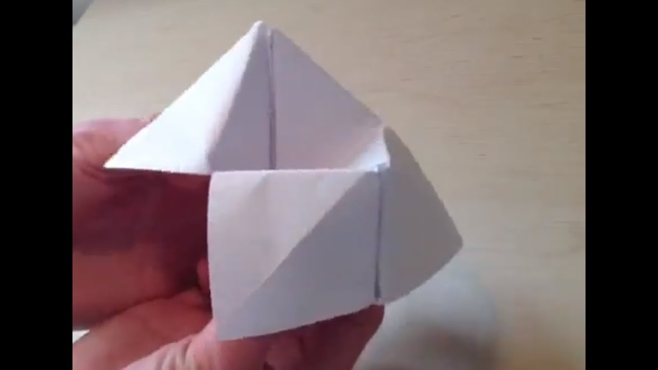 Faire une cocotte en papier - Cocotte en origami - Jeu facile
