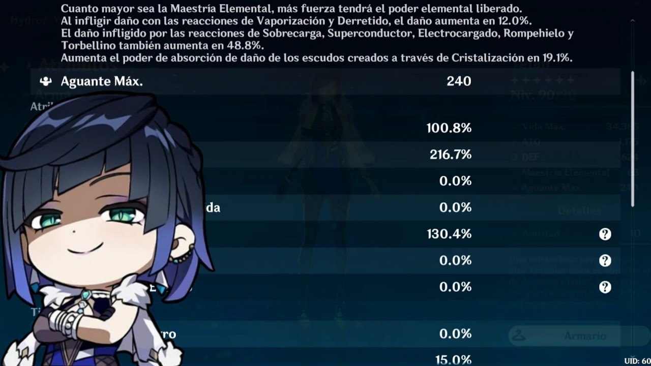 Yelan 100% Crit Rate 200% Crit Dmg Not Food