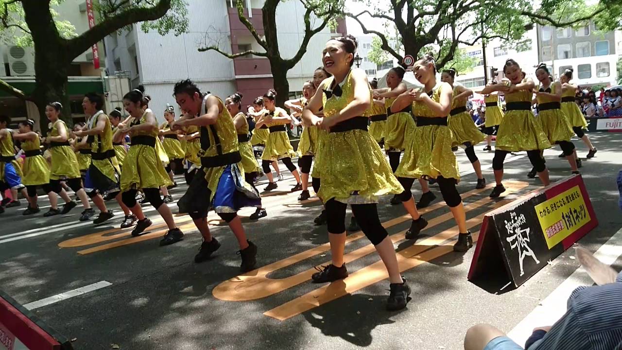 宮崎大宮高校ダンス部Oh見ぃ～～や！ えれこっちゃ2016 楠並木西ステージ