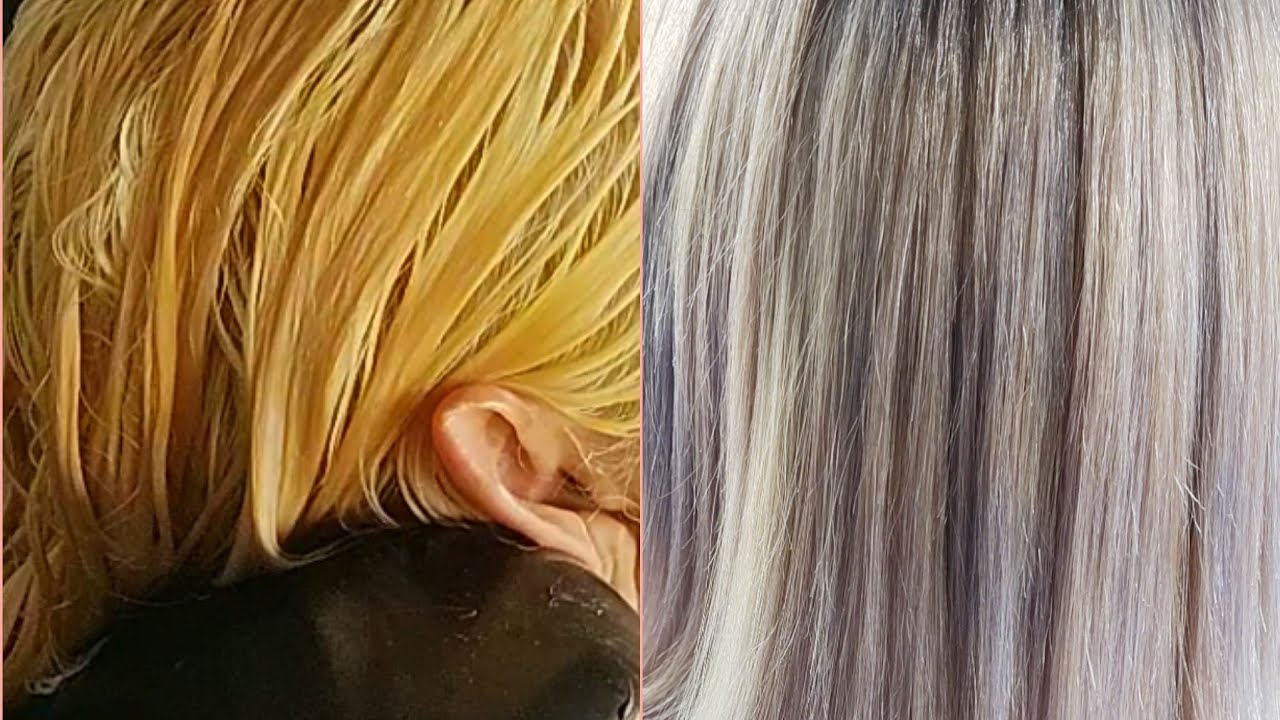 como tira o amarelo do cabelo e chegar no louro que vc quer