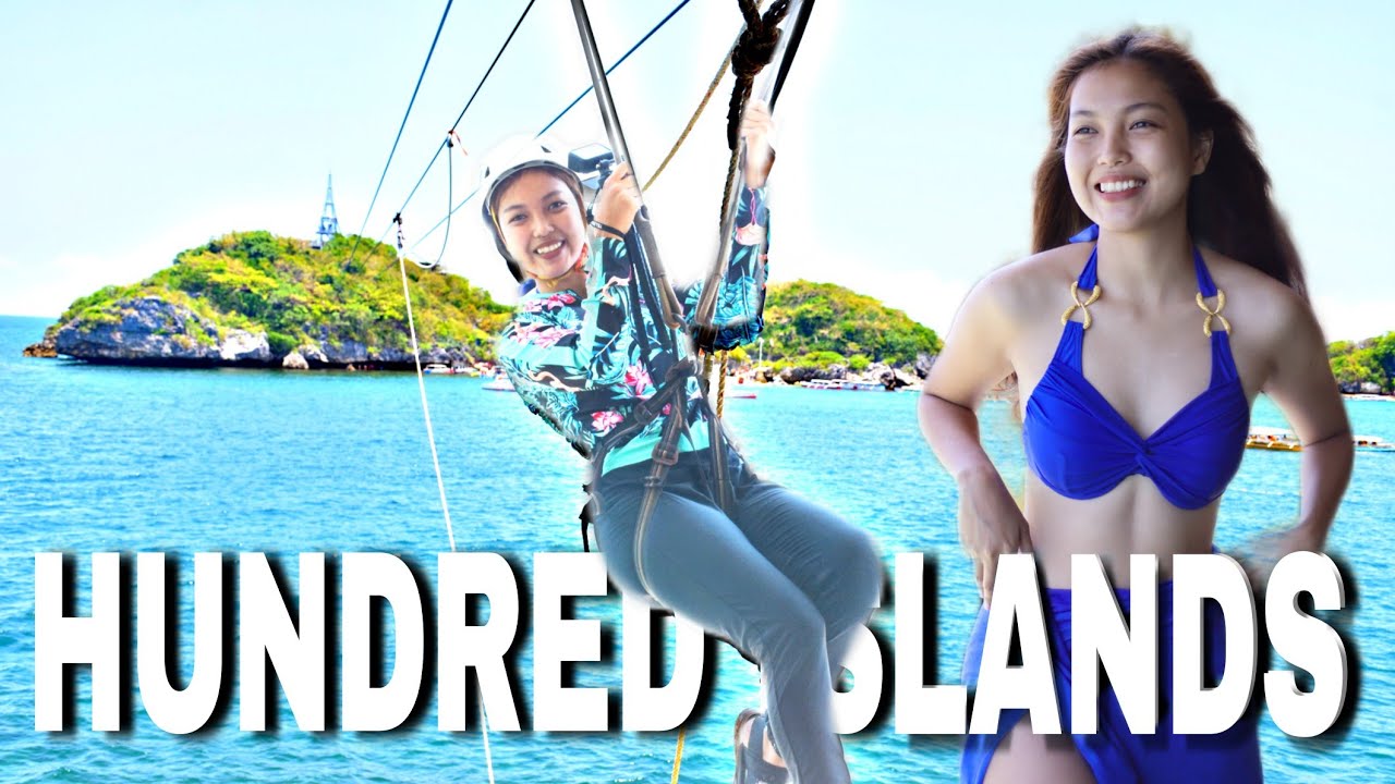 TARA SA HUNDRED ISLANDS! (Zipline, Banana Boat, Swimming)