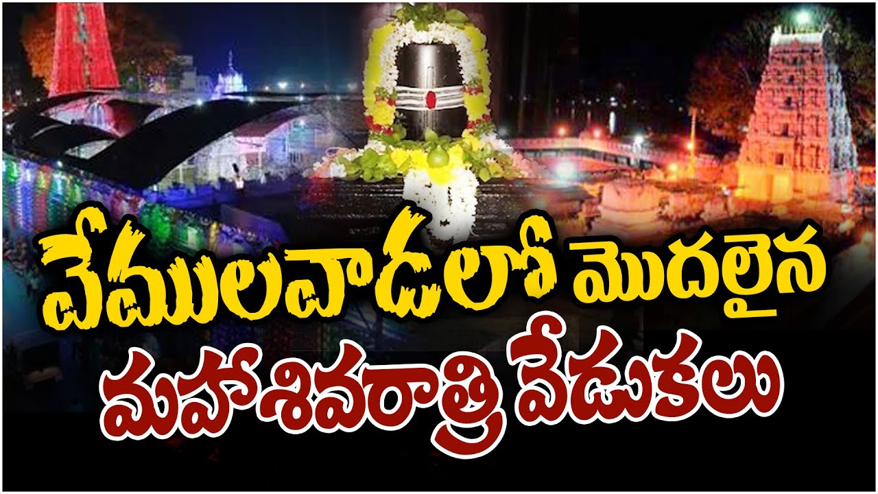 Mahashivaratri celebrations In Vemulawada Temple : తెలుగు రాష్ట్రాల్లో మహాశివరాత్రి శోభ | 10TV