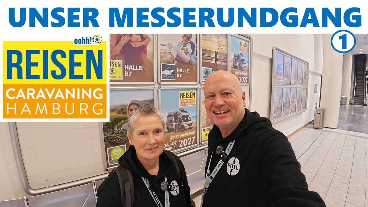 REISEN & CARAVANING HAMBURG 2026 | Messerundgang & Highlights | Preise & Rabatte 🚐