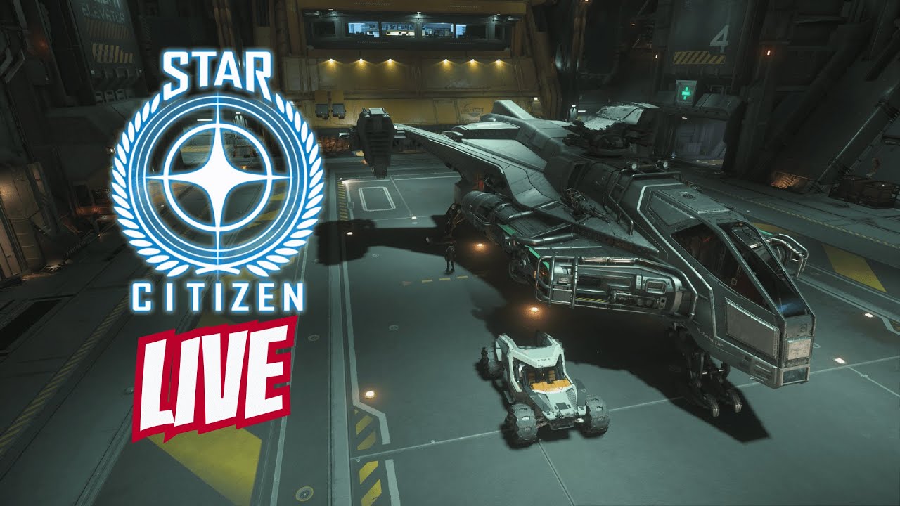LIVE - Erster Blick ins Star Citizen Universum! Was erwartet uns da drau&szlig;en?