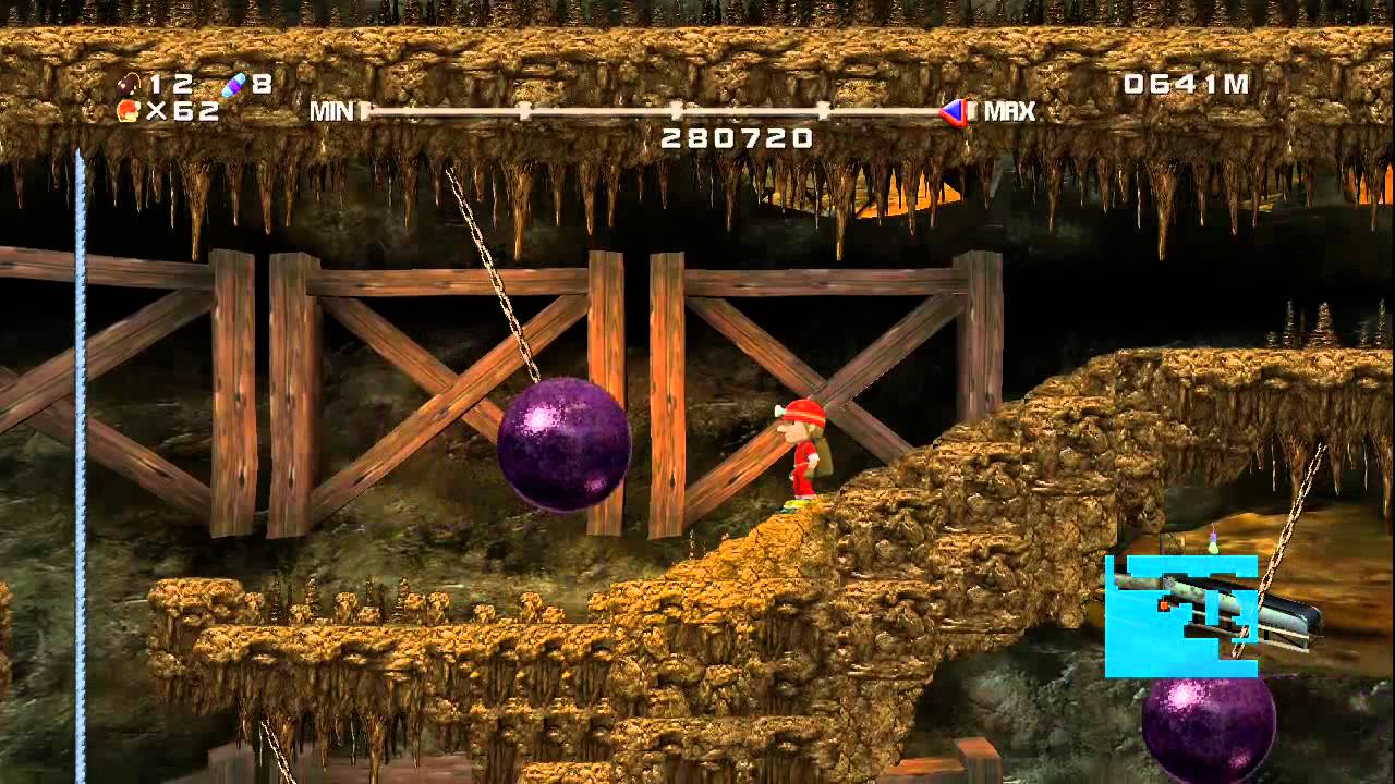 みんなでスペランカー　ひとりでチャンピオンシップモード　EX1