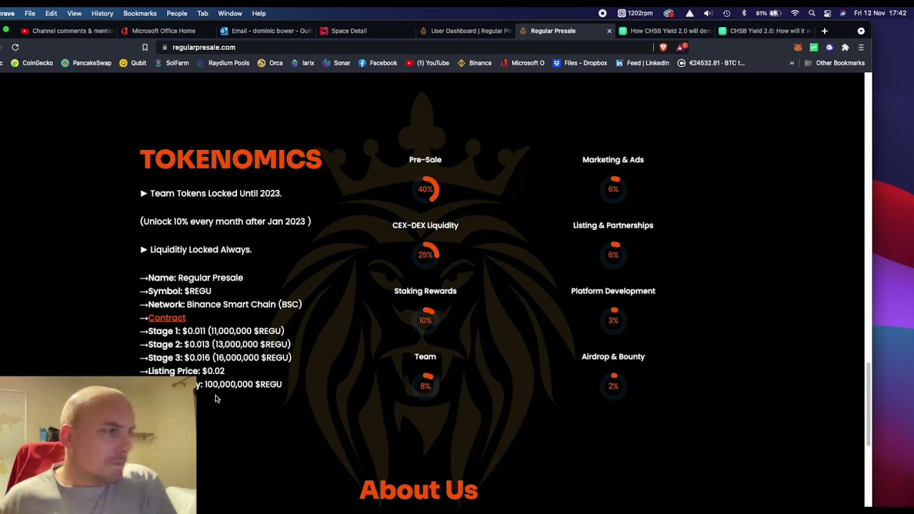If Regu (regular presale crypto)  follows Swissborg, &pound;1000 could be &pound;0.5MILLION! Tell me i am wrong