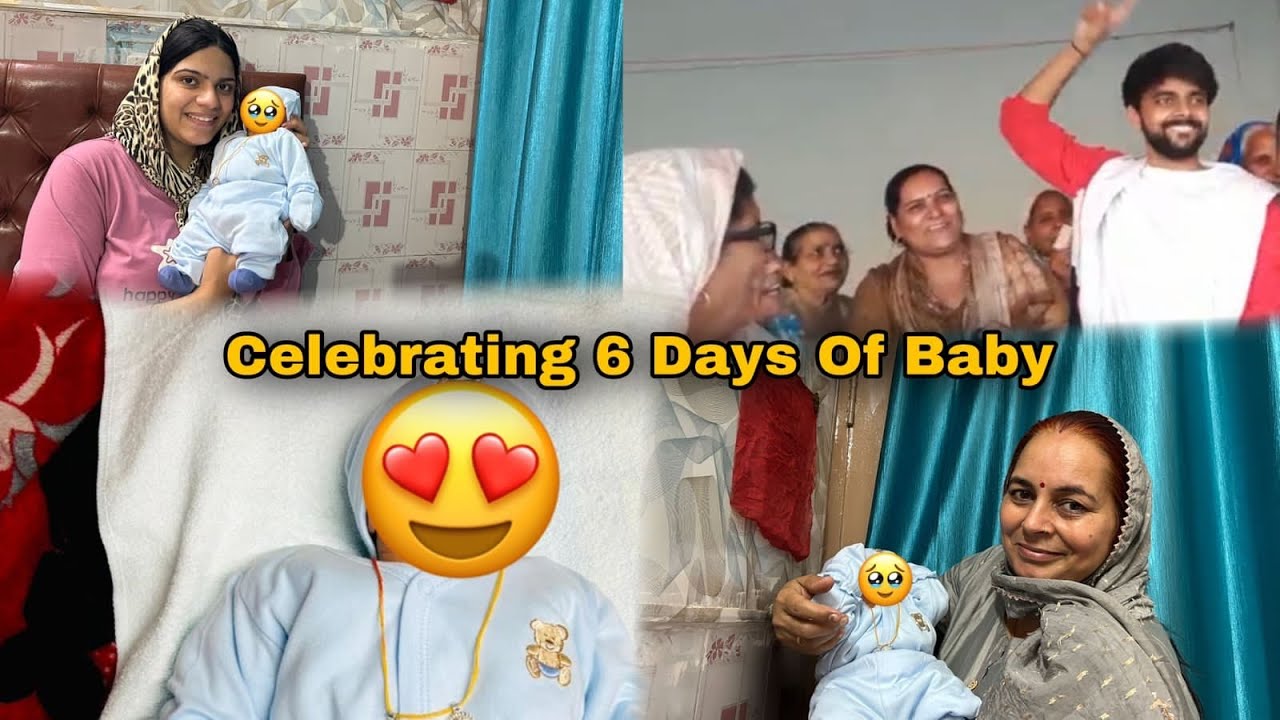 Celebrating Chhati Of Baby Boy❤️