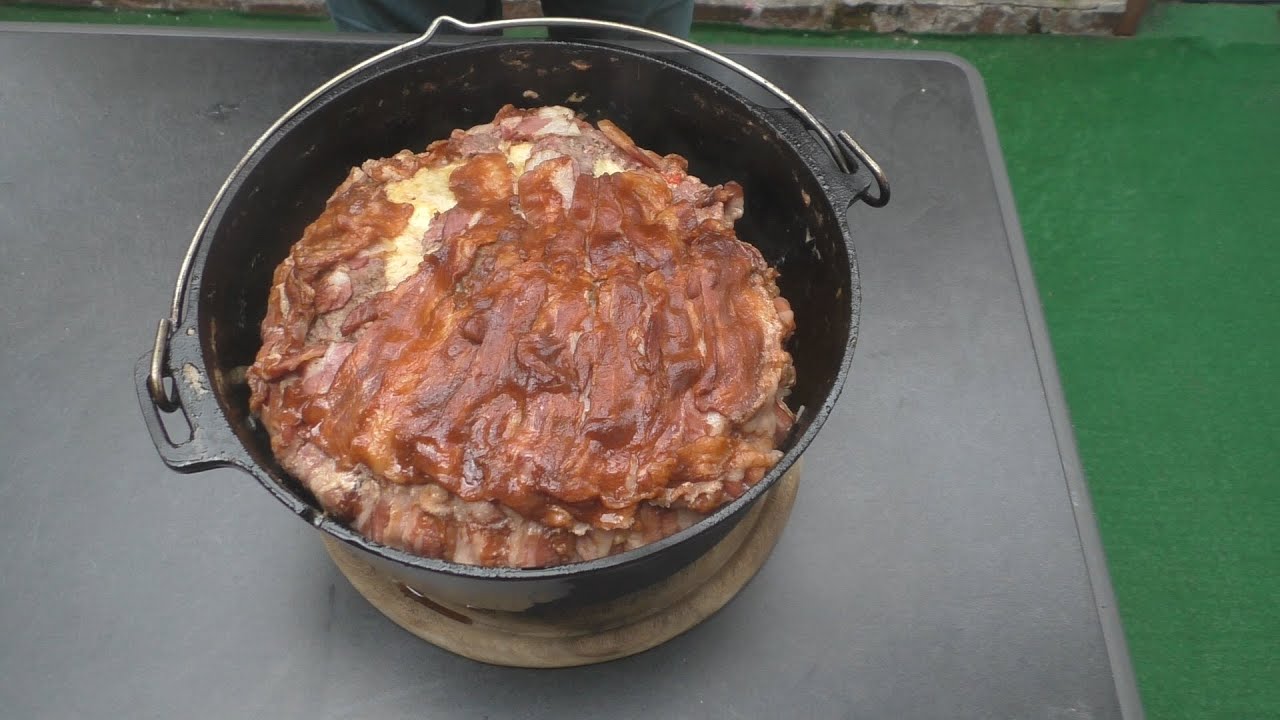 Bacon Bomb 2.0   aus dem Dutch Oven