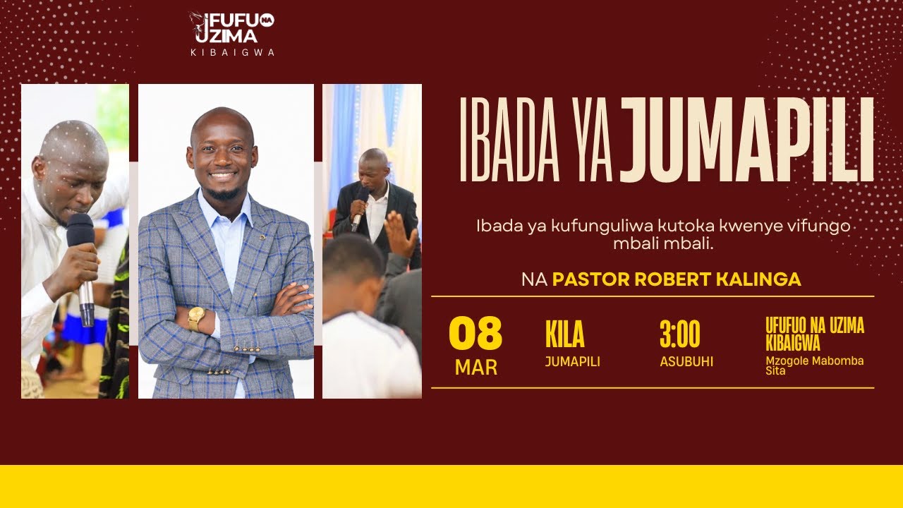 NAMNA SHETANI ANAWEZA KUFANYA KAZI KWENYE MAISHA YA MTU PT5| PASTOR ROBERT KALINGA|JUMAPILI-8/3/2026