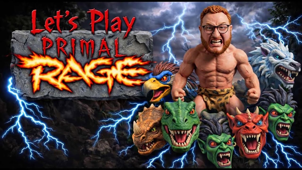 Twitch streaming Primal Rage. WHAT A THROWBACK THIS WAS!