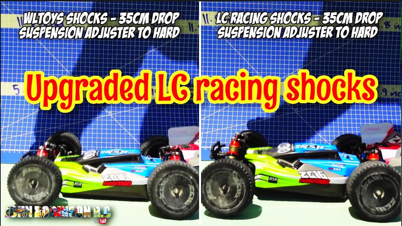 Do LC RACING dampers improve the 144001? [ 14401 shock upgrade ]