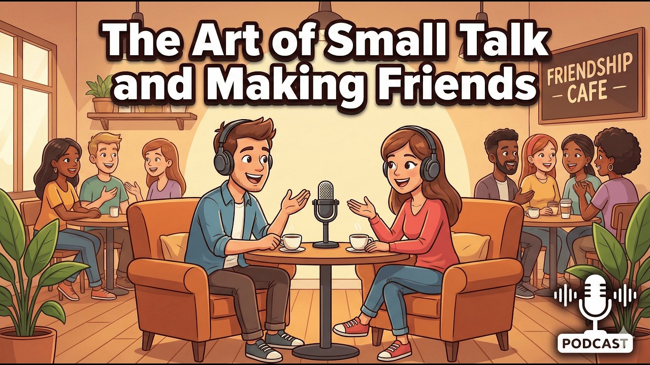 Master Small Talk & Overcome Social Anxiety | The Q-A-A Formula | English Podcast