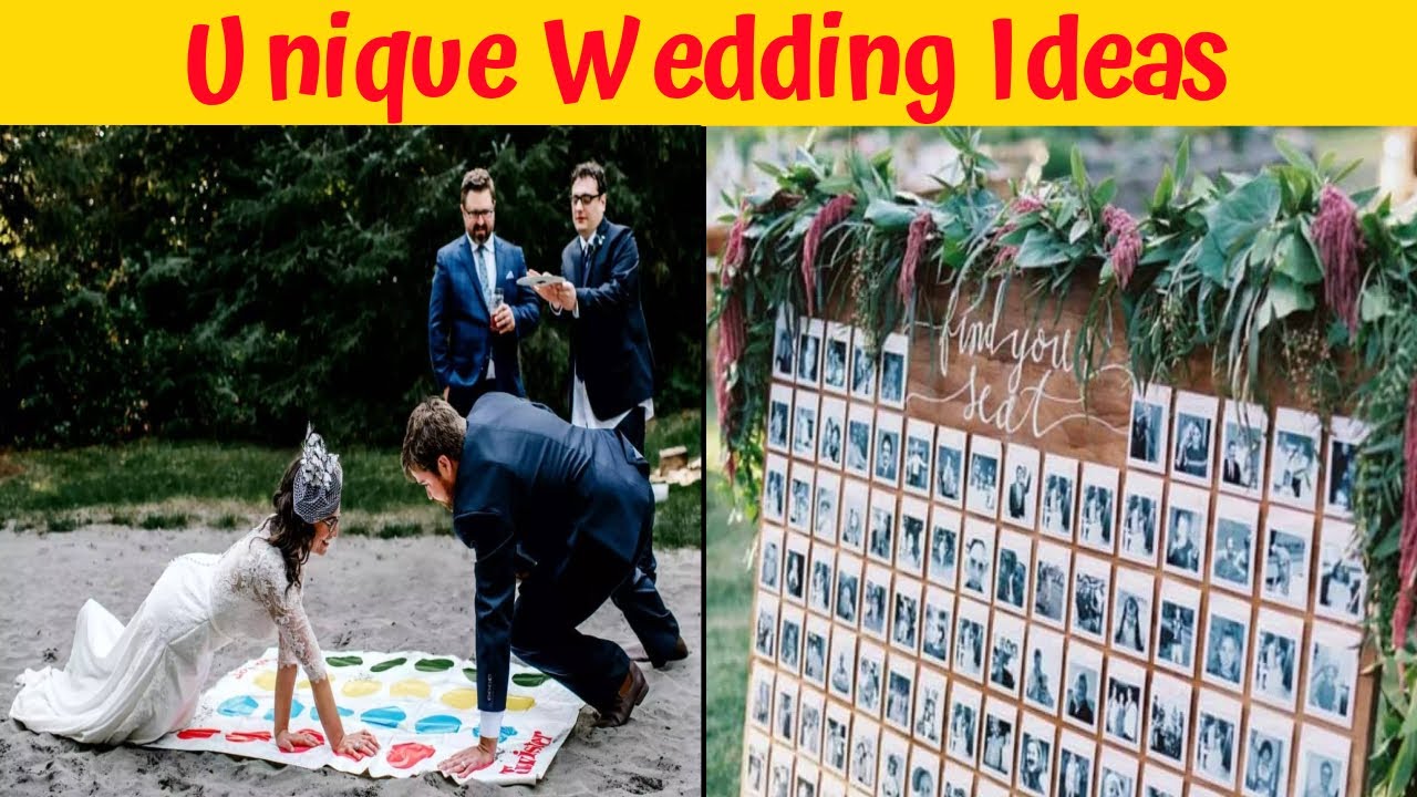 Unique Wedding Ideas Guests Will Never Forget.