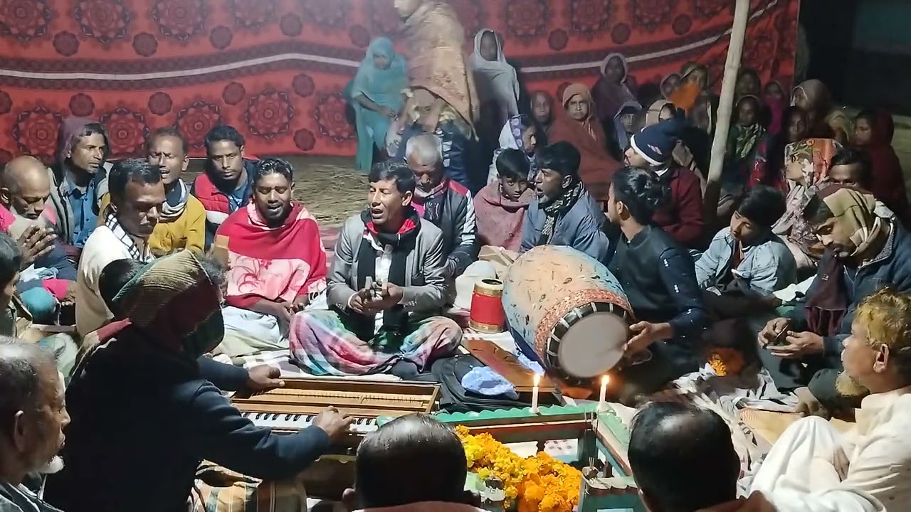 মুনসের পির সাহেবের বাড়ি বাৎসরিক উরস মোবারক ( বেনুপুর ) শিল্পী সামছুল  সরকার 