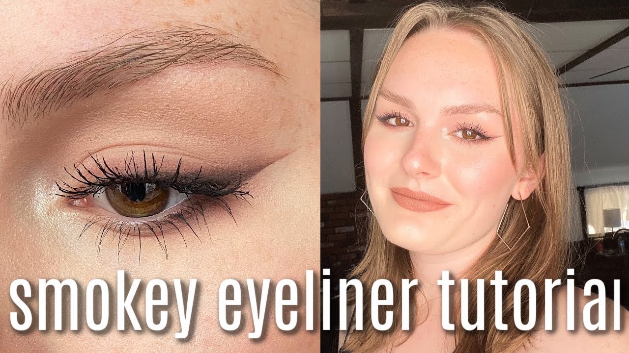 BROWN SMOKEY LINER TUTORIAL FOR BEGINNERS | smokey eyeliner tutorial for hooded eyes