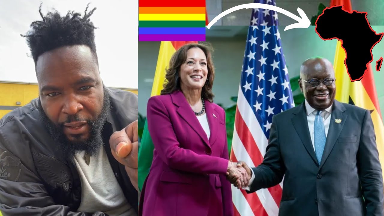 Kamala Harris in Motherland doing WHAT