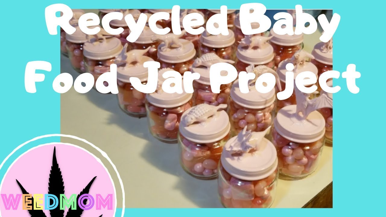 diy upcycle baby food jars
