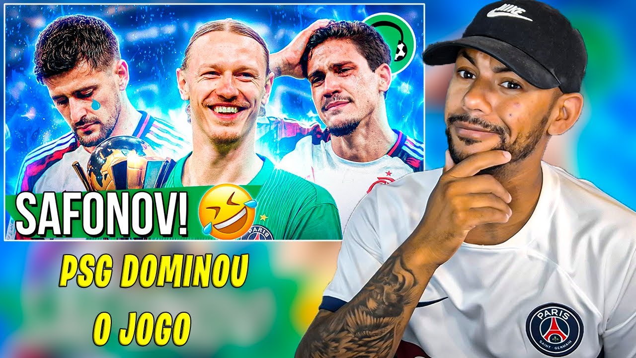 ♫ SAFONOV ACABA COM O SONHO DO FLAMENGO! 🤣 | REACT