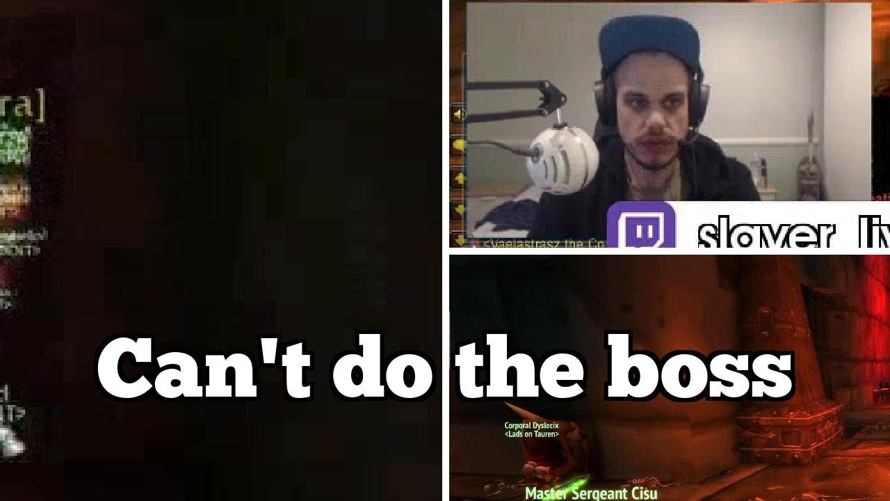 Daily World Of Warcraft Highlights: Can't do the boss