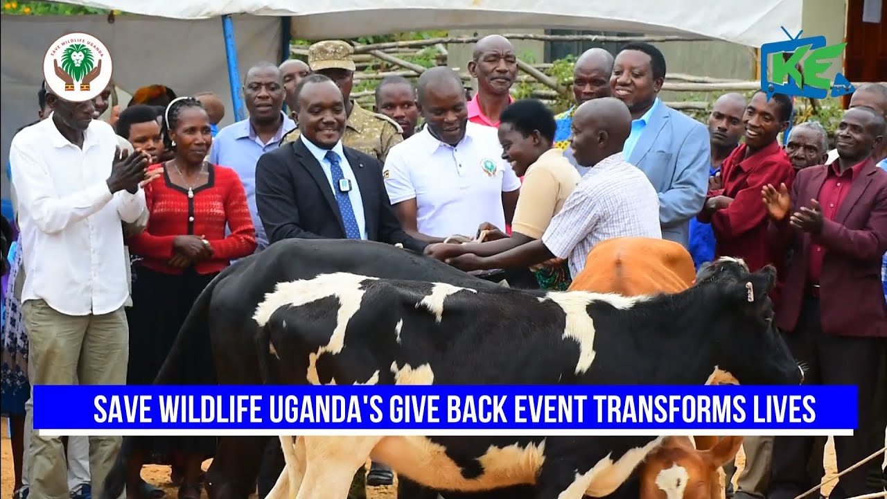 Save Wildlife Uganda Gives Back to Community Under Theme ‘No Leaving Any Man Behind'