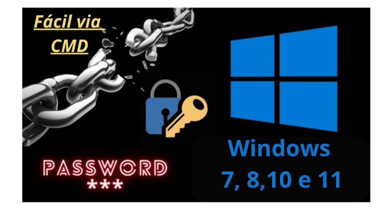 Como Remover  Senha  do Windows 10 e11-(2026)