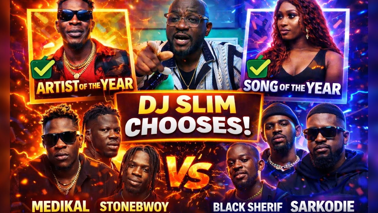 DJ Slim Finally Chooses! 🔥 Shatta Wale, Stonebwoy, Sarkodie or Black Sherif?
