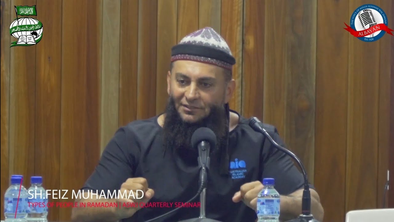 The Types of People in Ramadan | Sh. Feiz Muhammad