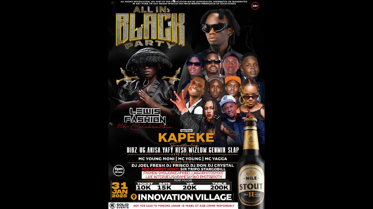 ALL IN BLACK PARTY 5TH EDITION