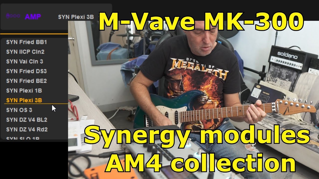 M-Vave MK-300 AM4 | 17 Synergy modules