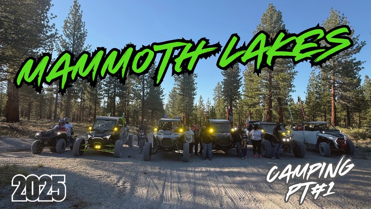Mammoth Lakes Camping Trip part 1